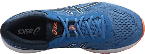 ASICS Tenis de correr GT-1000 6 para hombre, azul (Victoria Azul/Azul Oscuro/Shocki), 46.5 EU