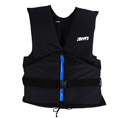 AWN Black Edition Jacket Regatta Chaleco Ayuda Flotante Kayak Sup Board Vela 70-90 kg