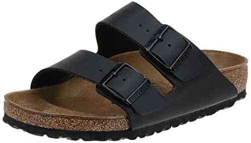 Birkenstock Schuhe Arizona Birko-Flor Schmal Black (051793) 47 Schwarz