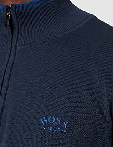 BOSS Zitom_w21 Suéter, Navy410, S para Hombre