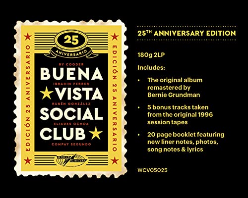 Buena Vista Social Club: 25th Anniversary (2 Lp) Gatefold [Vinilo]