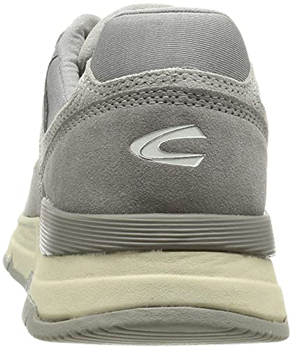 camel active Drift Sneaker, Zapatillas Hombre, Mid Gray, 45 EU