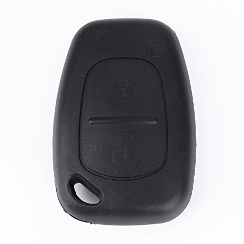 Carcasa para Llave de Coche con Mando a Distancia con 2 Botones