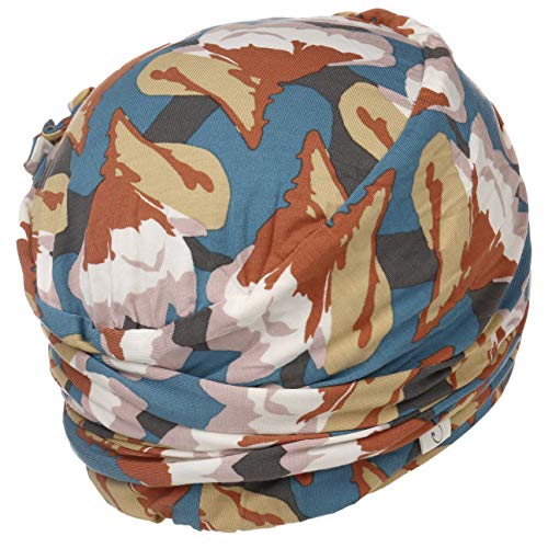 Christine Headwear Turbante Autumn CherriesHeadwear Gorro quimioterapia pañuelo para Cabeza (Talla única - Azul petróleo)