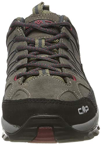 CMP Rigel Low Trekking Shoes WP, Zapatillas de Senderismo Hombre, Torba-Antracite, 45 EU