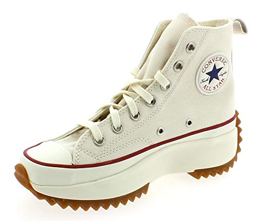 CONVERSE RUN STAR HIKE HI PLATFORM ZAPATOS DEPORTIVOS PARA MUJER CREMA 171126C