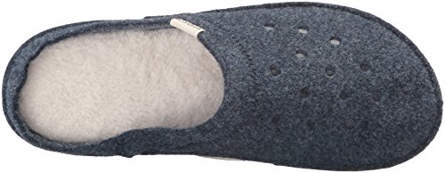 Crocs Classic Slipper, Pantuflas Unisex Adulto, Nautical Navy/Oatmeal, 39/40 EU