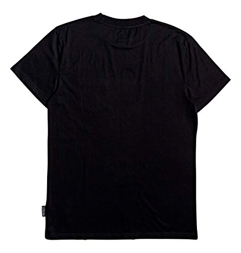 DC Shoes Basic - Camiseta con Bolsillo para Hombre Camiseta con Bolsillo, Hombre, Black, S