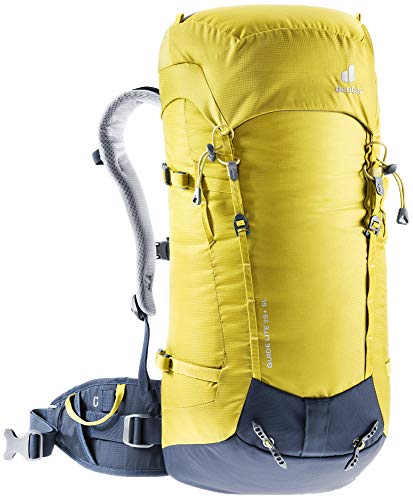 Deuter Guide Lite SL Mochila Alpina, Women's, greencurry-Navy, 28+6 L