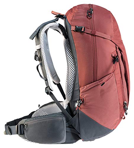 Deuter Trail Pro 30 SL Mochila de Senderismo, Women's, Redwood-Graphite, 30 L