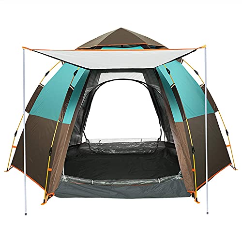 DIELUNY Carpa Plegable Carpa Liviana para 3-4 Personas, Carpa emergente para Acampar automática, para Acampar en la Playa Senderismo Pesca, fácil de Instalar y empaquetar