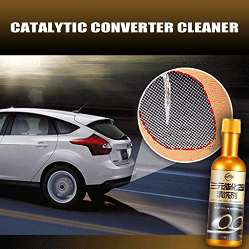 Eariy - Limpiador de vehículos para motores catalíticos, limpiador catalizador, limpiador de alto rendimiento, 120 ml, limpiador Catalytic Converter Cleaner para diésel gasolina