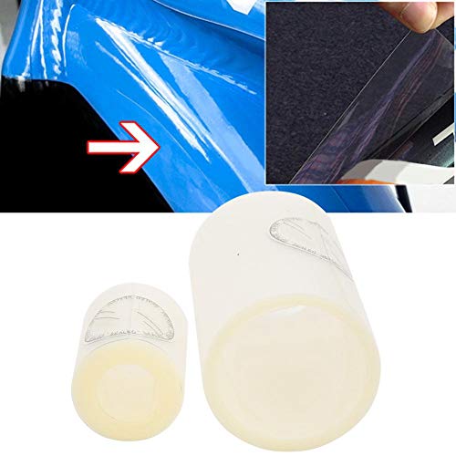 Ever Etiqueta engomada Protectora del Protector del Marco de la Bici de montaña 2PCS, Etiqueta Protectora Transparente del Marco de la Bici de montaña del Poliuretano del Alto polímero Surfac