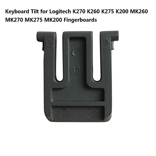 GAOHOU 2 Piezas Reemplazo Teclado Patas Soporte para Teclado inalámbrico Logitech K260 K270 K270r MK260 MK270 MK270r MK275 MK200