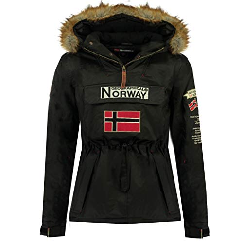 Geographical Norway - Parka De Niño Boomerang NEGRO 14