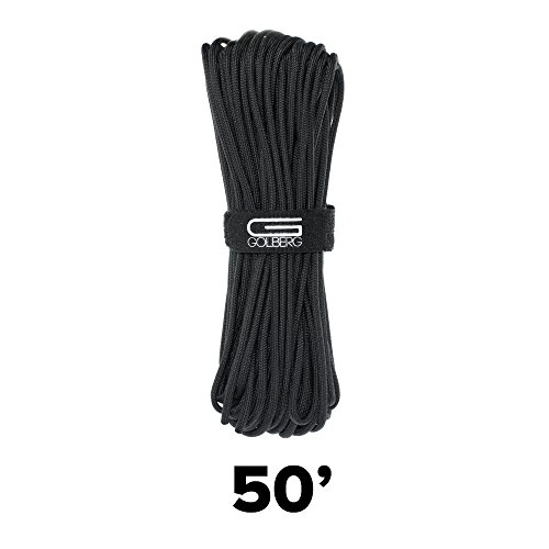 GOLBERG G Cable de paracaídas de 550 LB - 100% Nailon Mil-Spec Tipo III - Auténtico Mil-Spec Tipo II MIL-C-5040-H - Utilizado por el ejército de EE. UU.