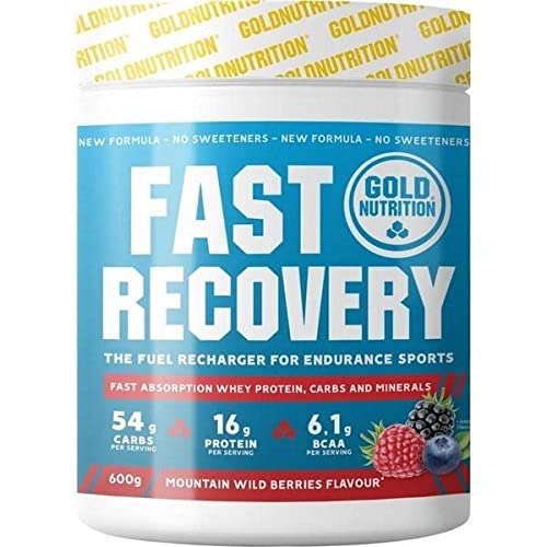 Gold Nutrition Fast Recovery 600 gr Sabor Frutos Rojos