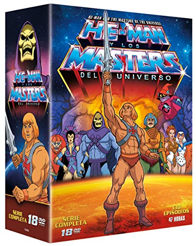 He Man y los Masters del Universo 18 DVDs Temporada 1 y 2 Completas