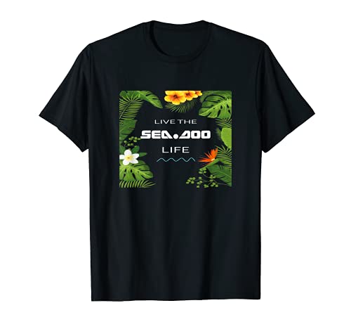 Hombre Big Wave - Vive el Seadoo Life Hawaiian Camiseta