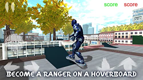 Hoverboard Power Hero Rangers