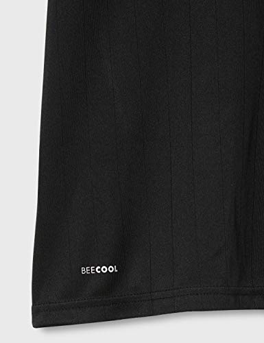 hummel Hmlaction Jersey S/S Jers_SS, Unisex Adulto, Negro, Medium