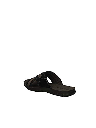 Inblu Focus, Sandalias deslizantes Hombre, Negro, 42 EU