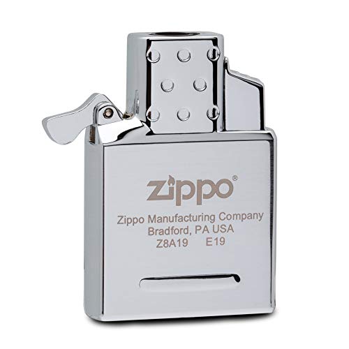 Interior ZIPPO Gas Lighter Turbo Flame Novelty Converter (Llama única)