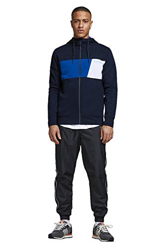 Jack & Jones Hombres Sudaderas Logo (Navy Blazer L)