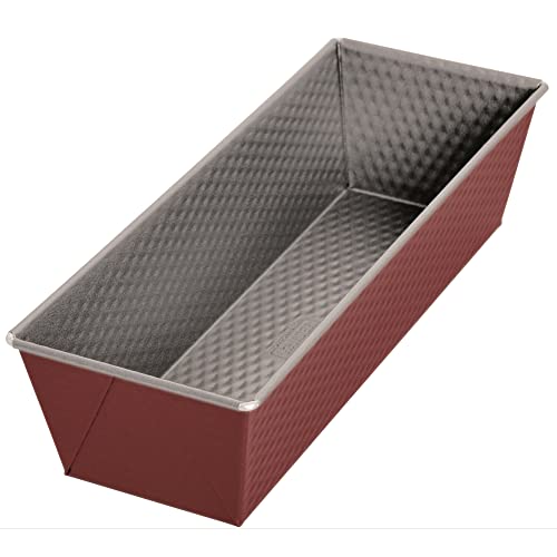 Kaiser Molde para bizcocho Classic Plus 30 cm Fabricado en Alemania Antiadherente, Metal, Rojo/Plata, 31 x 11.5 x 8 cm