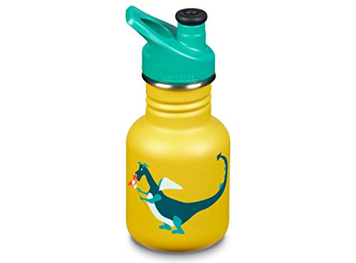 Klean Kanteen Kid, K12CPPS, 354 ml, con gorra deportiva 2019 (Surf's Up)