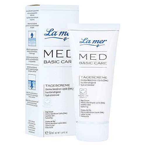 La Mer Med - Crema facial de día sin perfume: tamaño estándar (50 ml)