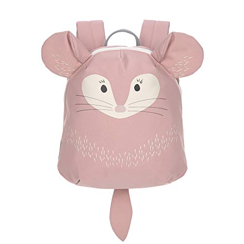 LÄSSIG About Friends Tiny Backpack Mochila infantil pequeña para el jardín de infancia con correa para el pecho a partir de 2 años, 24 cm, 3,5 L, Chinchilla