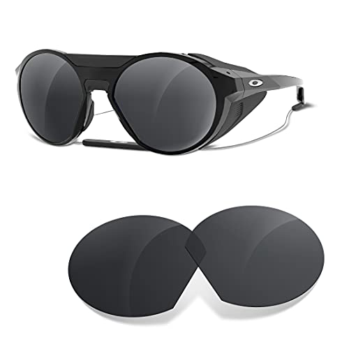 Lentes de Recambio Compatibles Polarizadas para Oakley Clifden, Black Iridium