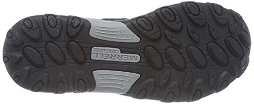 Merrell Outback Low, Zapatillas para Caminar Niños, Negro (Black/Grey), 29/30 EU