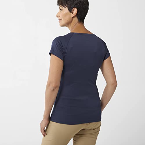 Millet - Tana II TS SS W - Camiseta deportiva para mujer - Transpirable - Senderismo, Aproximación, Diario - Azul