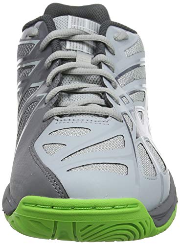 Mizuno Wave Hurricane 3, Zapatos de Voleibol Unisex Adulto, Gris (High Rise/Black/Jasmineg 37), 38 EU