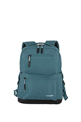 Mochila equipaje de mano travelite talla M, cumple con las normas de equipaje de a bordo de IATA, serie de equipaje KICK OFF: mochila práctica para vacaciones y deportes, 40 cm, 17 litros