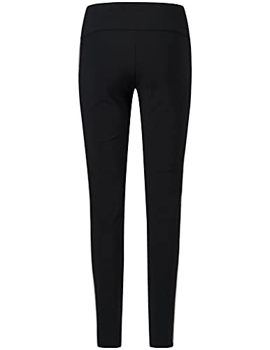 MONTURA Sporty Winter Pants MPLR40W 9002 - Pantalones largos para mujer, ideales para practicar senderismo, correr, ir a la calle, fitness y actividades al aire libre, Negro , L