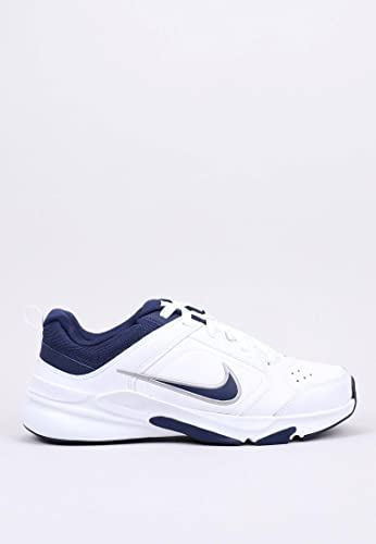 Nike Defy All Day, Zapatillas Deportivas Hombre, White Midnight Navy Mtlc Silver, 42 EU