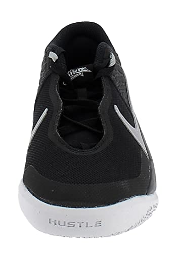 Nike Team Hustle D 10 GS, Zapatillas Deportivas, Black Mtlc Silver Volt White, 35.5 EU