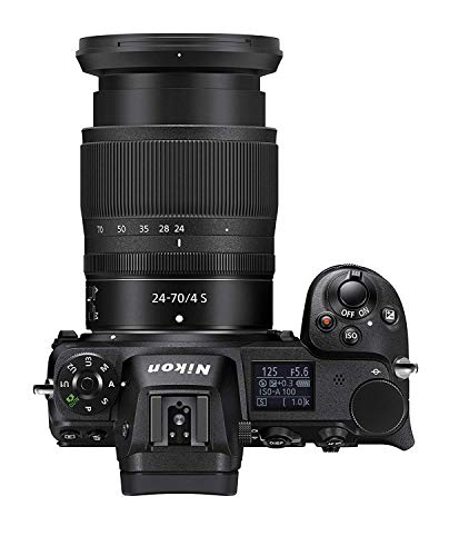 Nikon Z6 - Cámara sin Espejos de 24.5 MP (Pantalla LCD de 3.2", Sensor CMOS, resolución 4K/UHD, WiFi, Bluetooth) Negro - Kit Cuerpo con Objetivo Zoom NIKKOR Z 24–70mm f/4 S y Adaptador de Montura FTZ