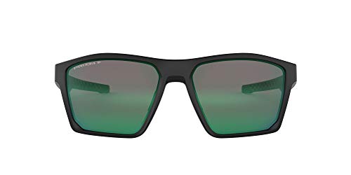 OAKLEY Targetline 939707, Gafas de Sol para Hombre, Negro (Matte Black/ Jade), 58