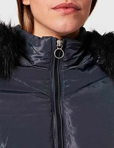 Only Onlmynte BF Long Puffer Otw Chaqueta Acolchada, Gris, M para Mujer