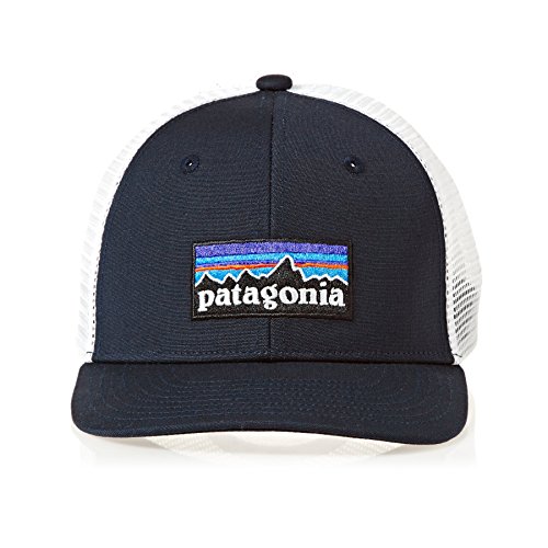 Patagonia K'S Trucker Gorra de Pesca, Unisex niños, p-6 Logo Navy Blue, Talla Única