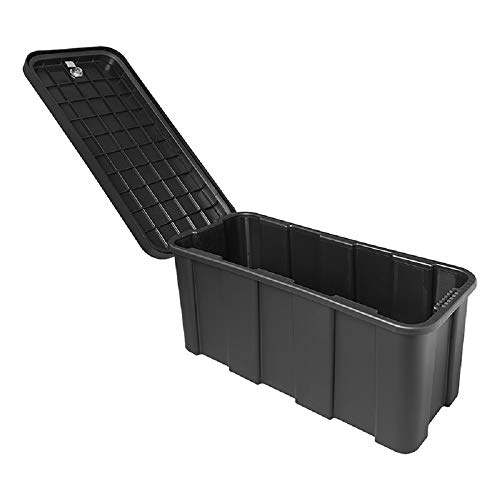 ProPlus Caja de almacenamiento de plástico para remolque, con 25 litros de capacidad y unas medidas de 565 x 245 x 290 mm, incluye llave M-S