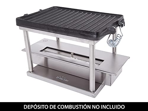 PURLINE BB04AC Accesorio Barbacoa, Hierro, Negro/Acero