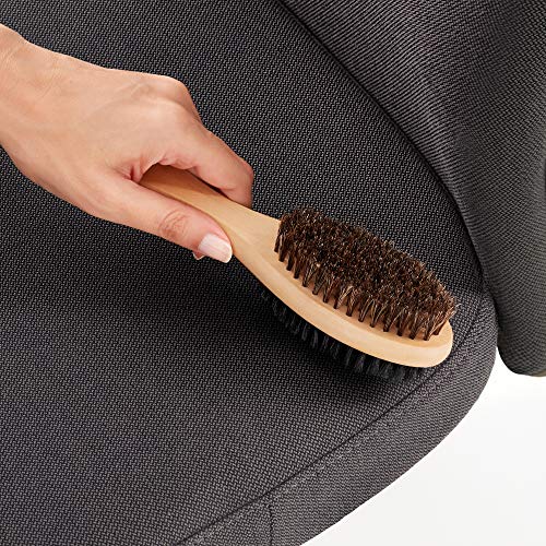 Rayen | Cepillo para ropa | Cerdas 100% naturales | Cepillo para eliminar el polvo | Cepillo de ropa con 2 caras | Para todo tipo de tejido