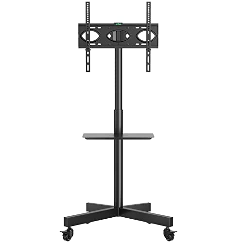 RFIVER Soporte TV con Ruedas para TV de 23 a 60 Pulgadas Soporte Movil de Suelo para Television hasta 40 kg MAX VESA 400x400mm