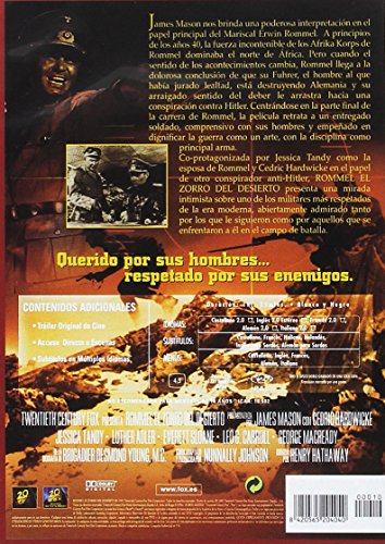 Rommel El Zorro del Desierto (The Desert Fox: The Story of Rommel) [DVD]