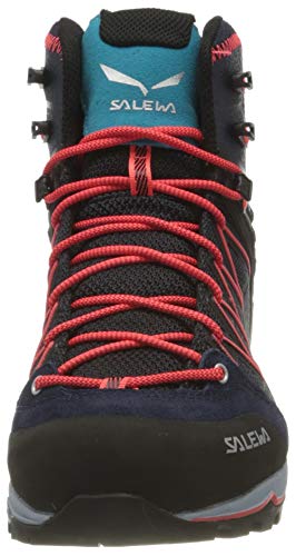 Salewa WS Mountain Trainer Lite Mid Gore-TEX Botas de Senderismo, Premium Navy/Blue Fog, 42 EU